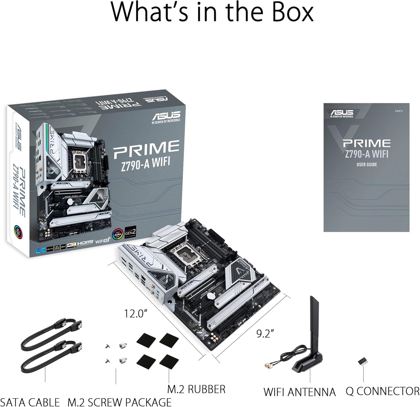 ASUS Prime Z790-A WiFi 6E LGA 1700(Intel 14th,13th&12th) ATX Motherboard