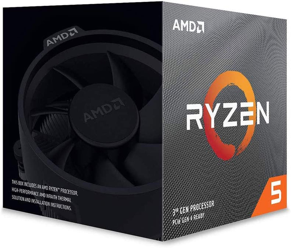 Ryzen 5 3600X 6-Core, 12-Thread Unlocked Desktop Processor with Wraith Spire Cooler