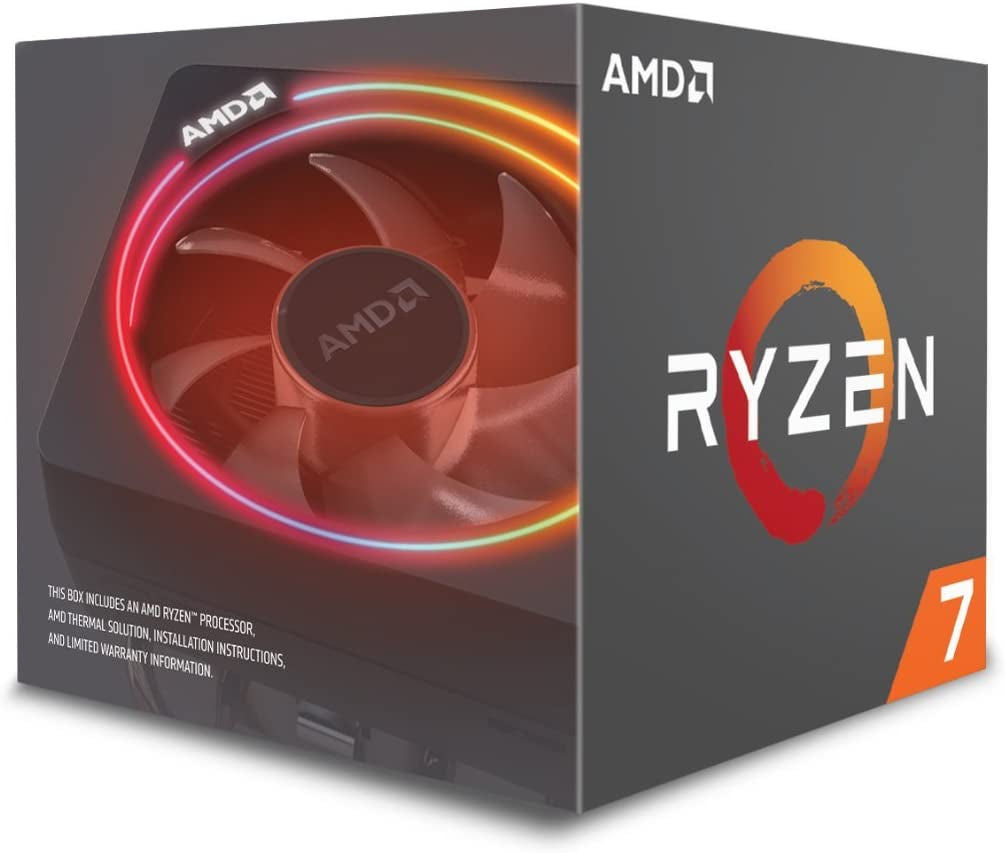 Ryzen 7 2700X Processor with Wraith Prism LED Cooler - YD270XBGAFBOX