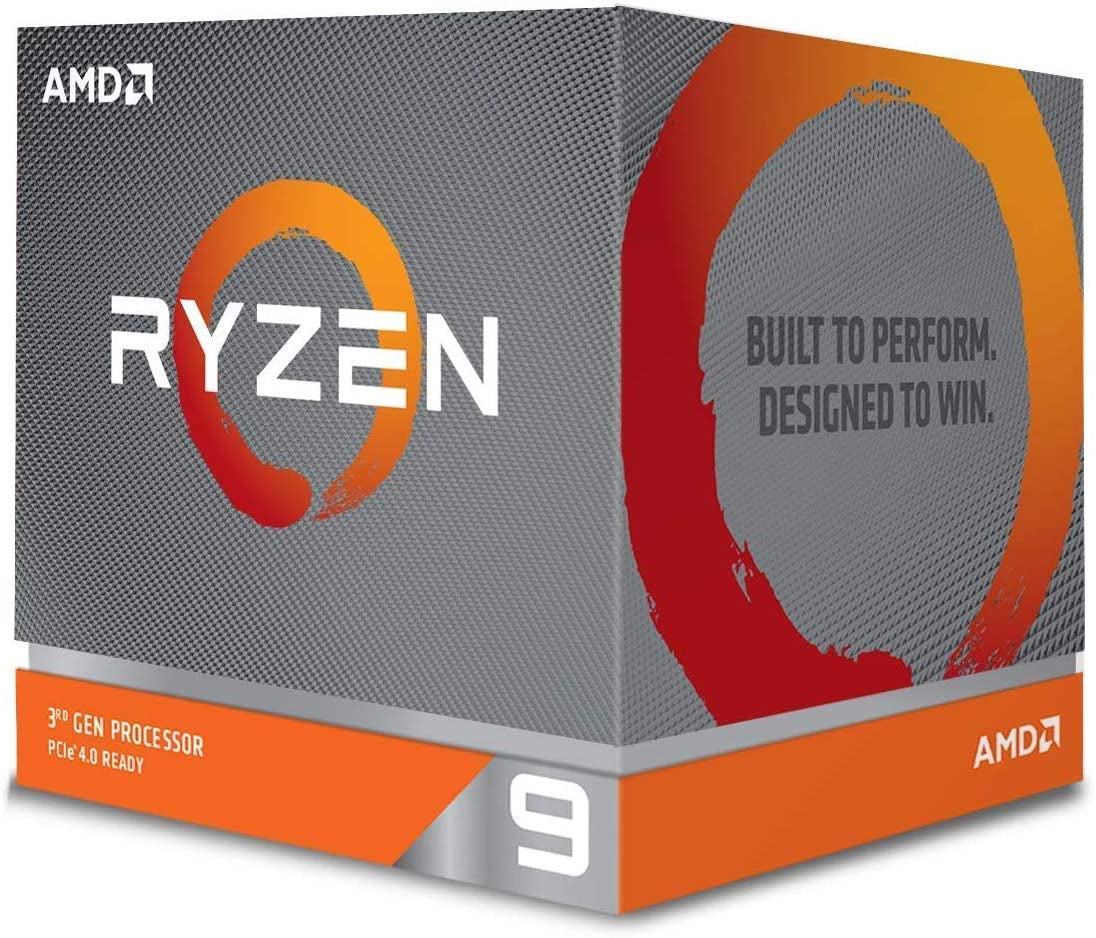 Ryzen 9 3900X 12-Core, 24-Thread Unlocked Desktop Processor with Wraith Prism LED Cooler