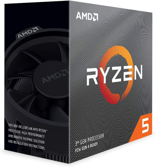 Ryzen 5 3600 6-Core, 12-Thread Unlocked Desktop Processor with Wraith Stealth Cooler